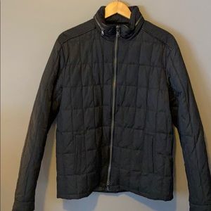 John Varvatos quilted down filled jacket